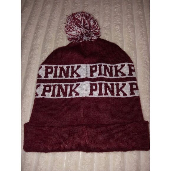 Pink Victoria's Secret Winter Hat - Picture 3 of 5